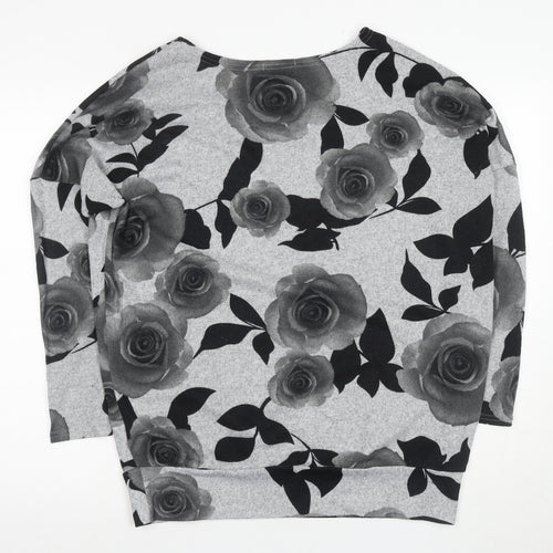 Apricot Women's Multicoloured Floral Jersey Top