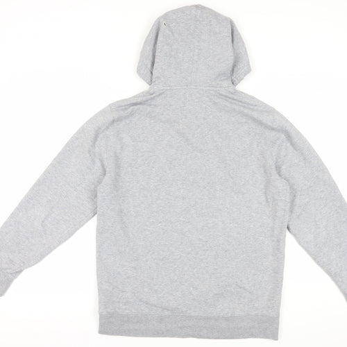 Levi's Men's Grey Medium Logo Pullover Hoodie