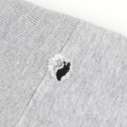 Levi's Men's Grey Medium Logo Pullover Hoodie