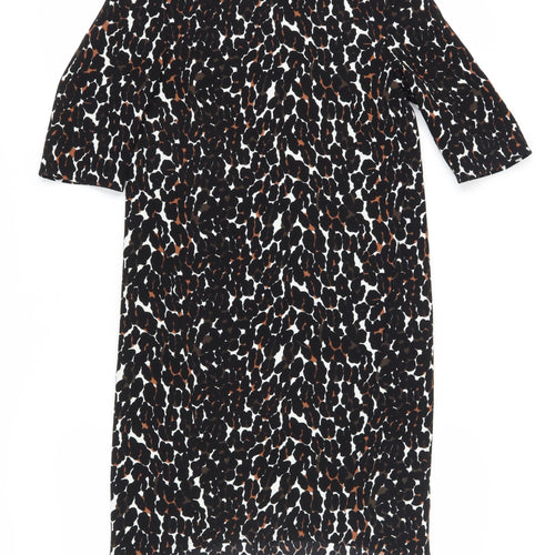 Whistles Women's Animal Print Sheath Dress UK 6