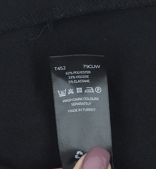 By Very Women's Black Pinafore Dress Size 14