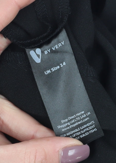 By Very Women's Black Pinafore Dress Size 14