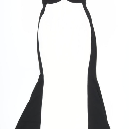 With Love Jessica Women’s Red & Black Mermaid Dress Size 10
