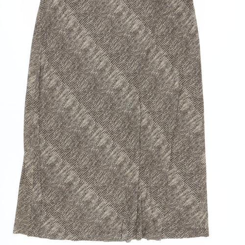 Marks and Spencer Women's Brown Knee-Length Skirt, Size 18