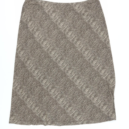 Marks and Spencer Women's Brown Knee-Length Skirt, Size 18