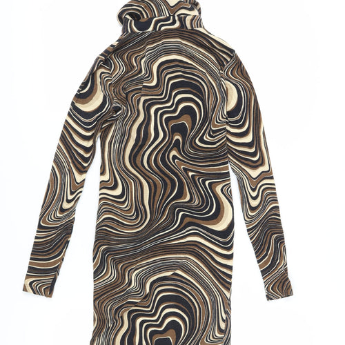 Motel Women's Geometric Shirt Dress, S