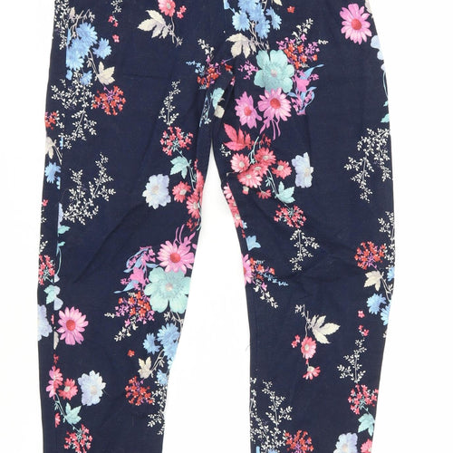 French Connection Women's Floral Cropped Trousers Size 6