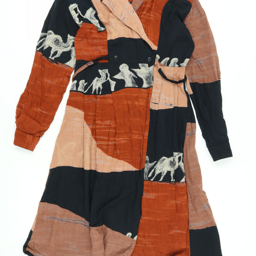 Animale Women's Multicoloured M Wrap Dress