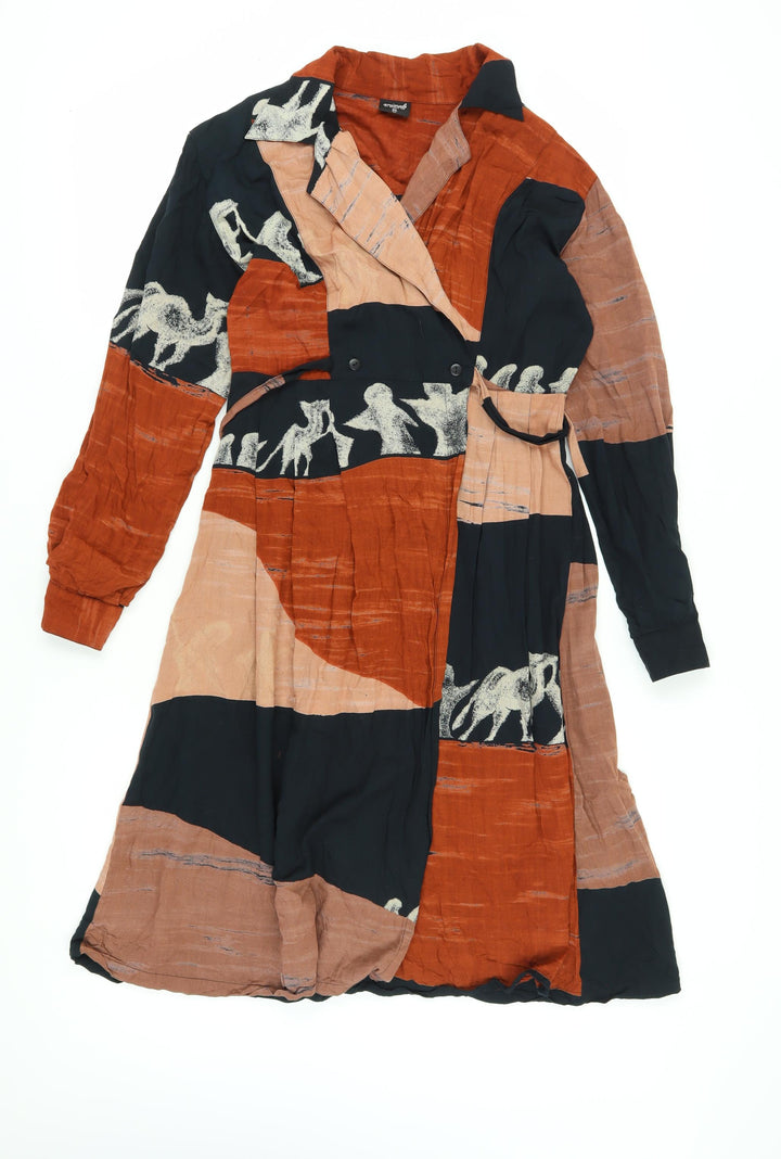 Animale Women's Multicoloured M Wrap Dress
