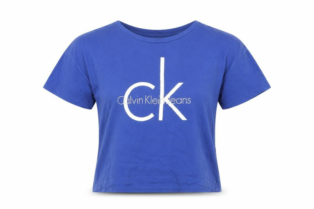 Calvin Klein Unisex Blue Medium T-Shirt