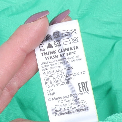 Marks and Spencer Women's Green Maxi Dress