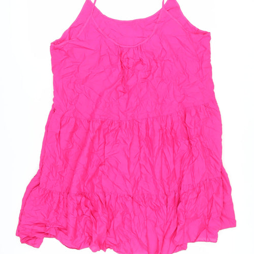Marks and Spencer Women's Pink Slip Dress, Size 20