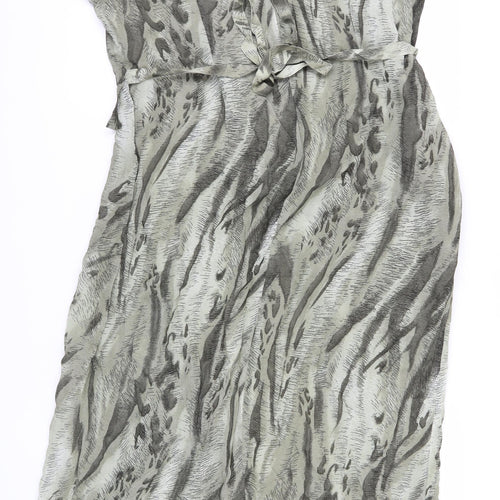 Nienhaus & Lotz Grey Midi Sheath Dress Size 22