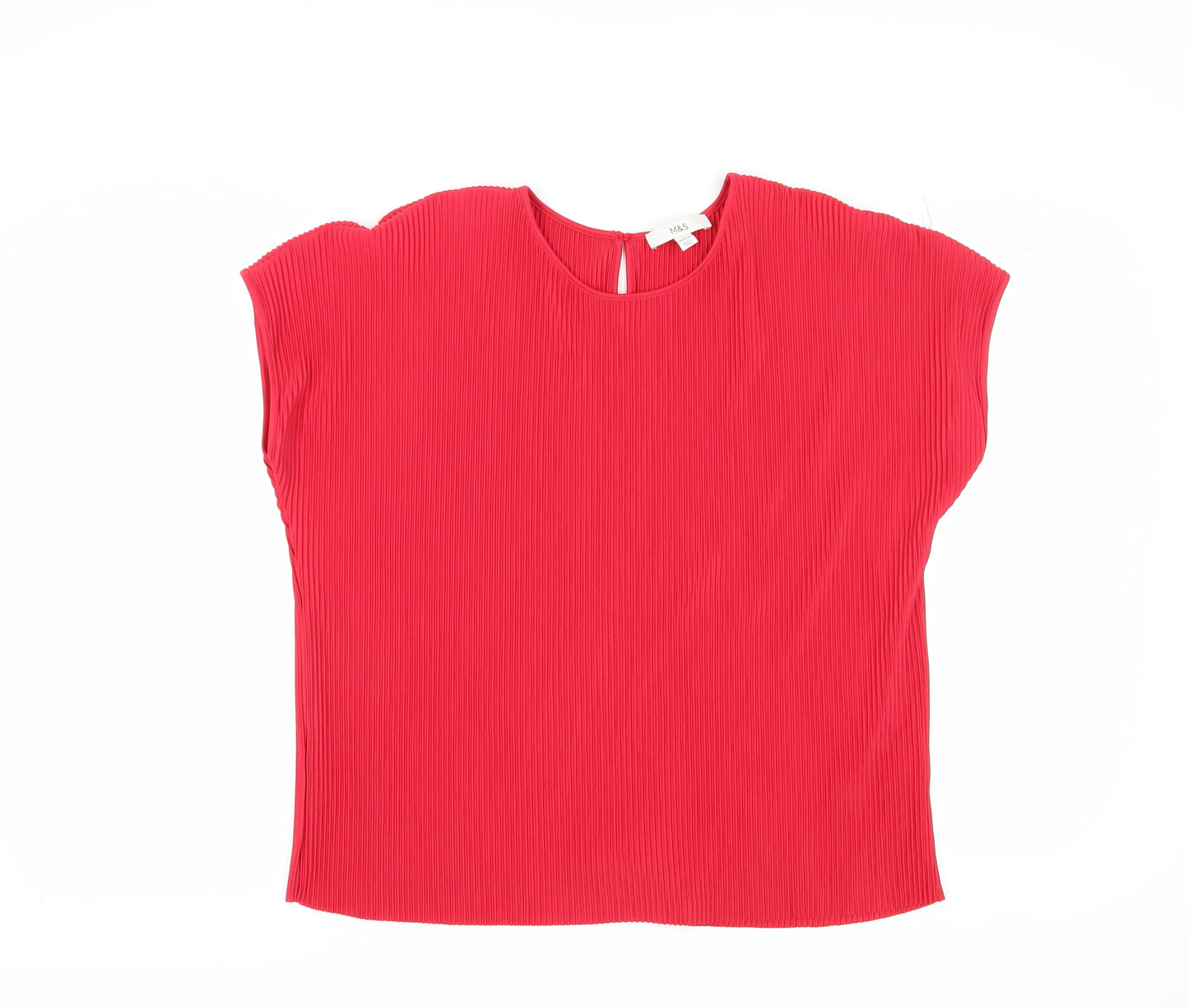 Marks and Spencer Women's Red Blouse