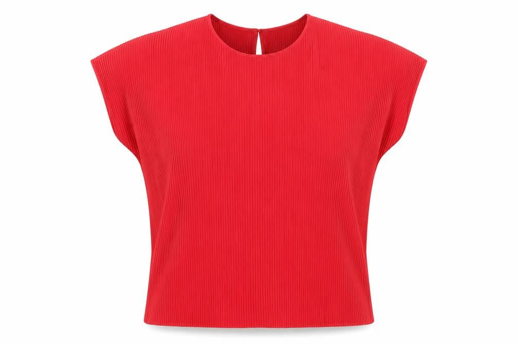 Front view of Marks & Spencer Women's Red Blouse
