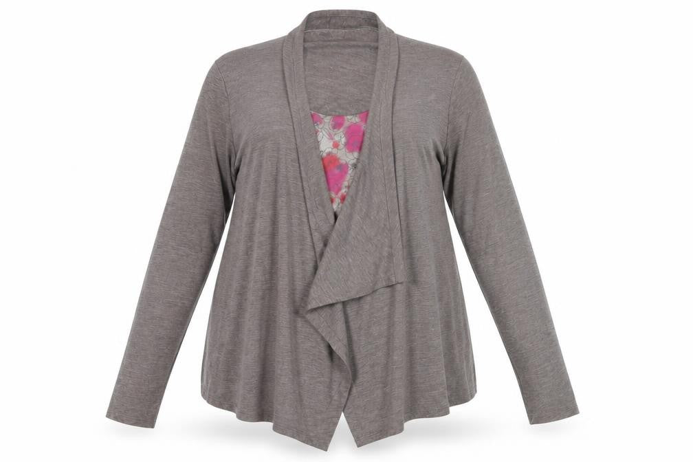 Front view of Marks & Spencer Women's Brown Blouse, size 16