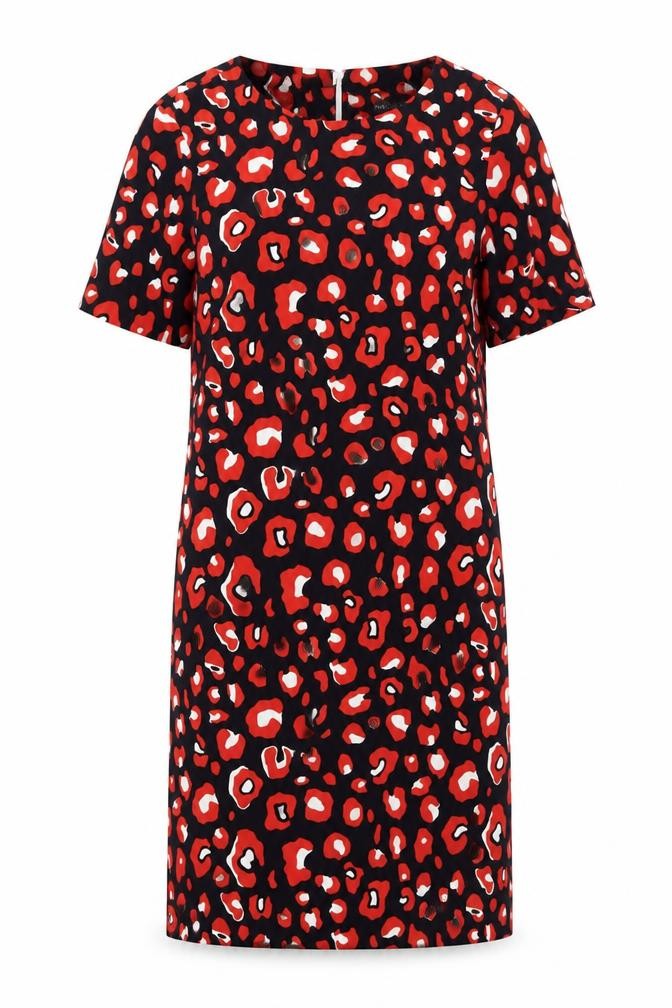 Marks and Spencer Women’s Multicoloured Animal Shift Dress Size 10