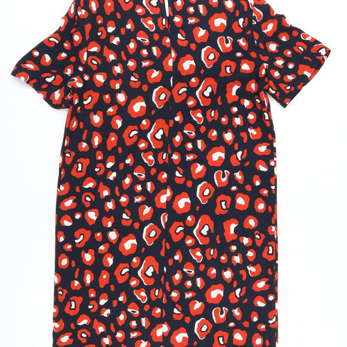 Marks and Spencer Women’s Multicoloured Animal Shift Dress Size 10