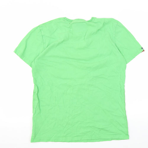 Superdry Men's Green Graphic T-Shirt, Size L