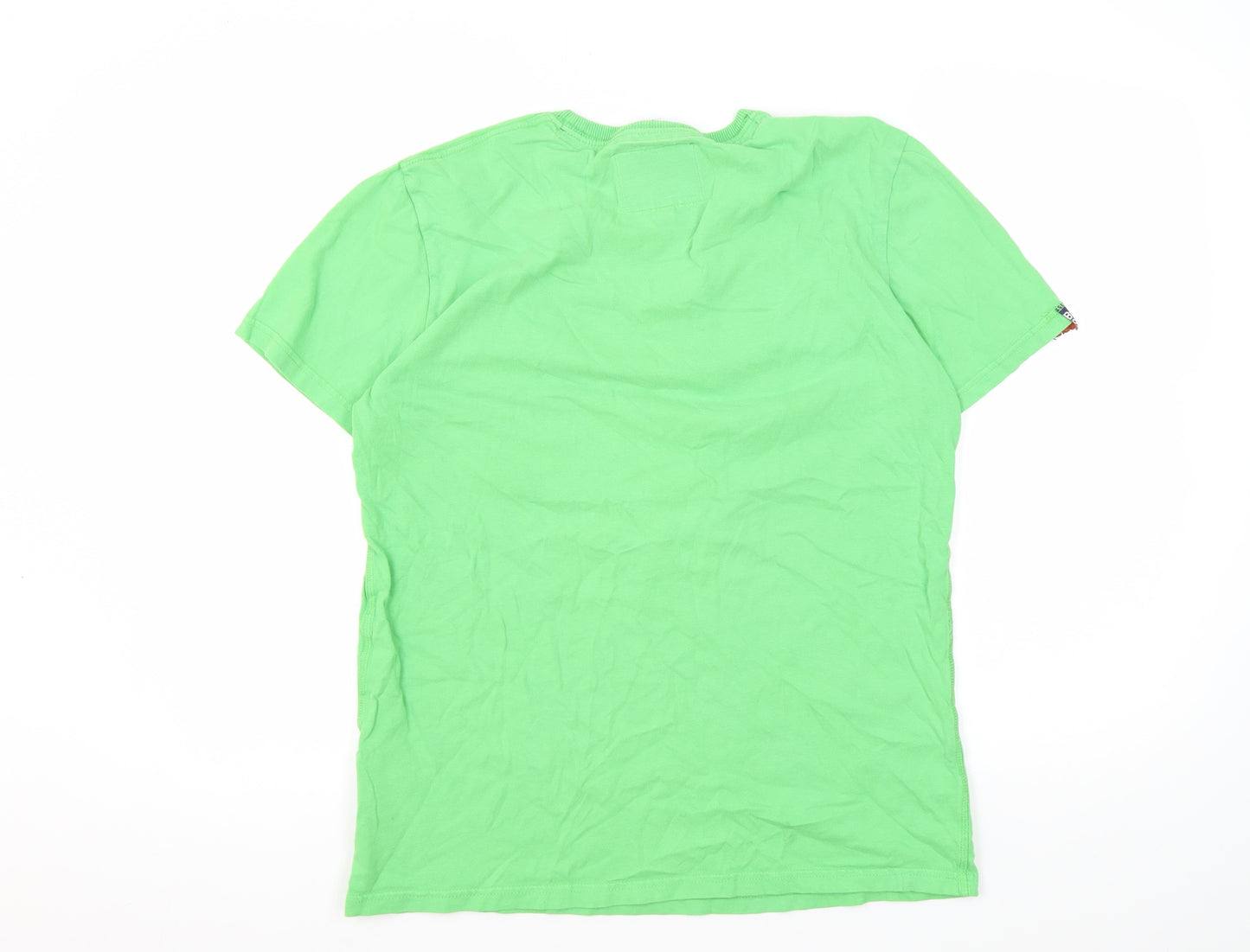 Superdry Men's Green Graphic T-Shirt, Size L
