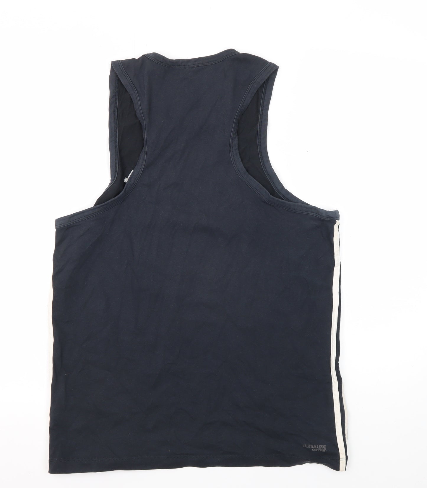 Adidas Men's Black Athletic Tank Top - Medium