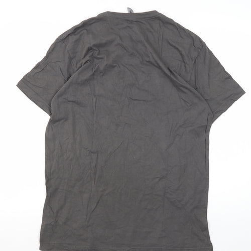 Next Level Apparel Men's Grey UFC T-Shirt L