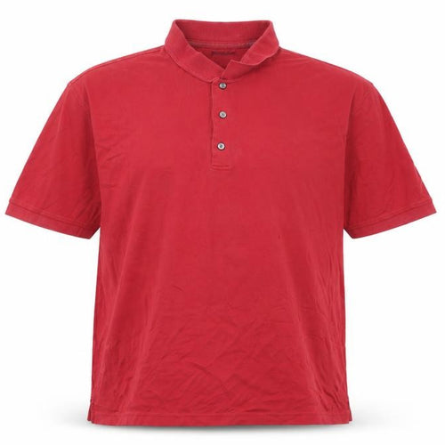 Hathaway Men's Red XL Cotton Polo Shirt