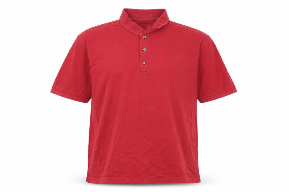 Hathaway Men's Red XL Cotton Polo Shirt
