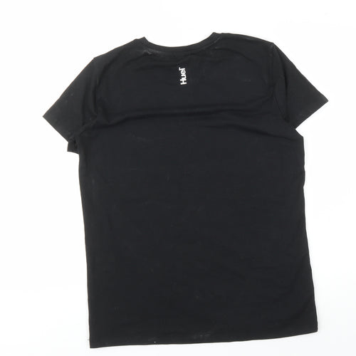 Huel Men's Black Large Logo T-Shirt - Regular Fit