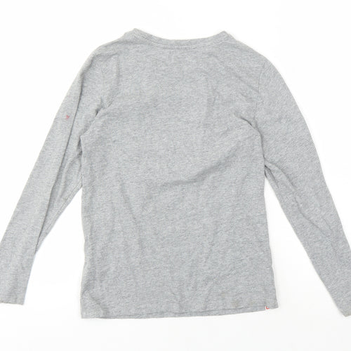 Lego Boys Grey Ninjago Long Sleeve T-Shirt - 8-9 Years