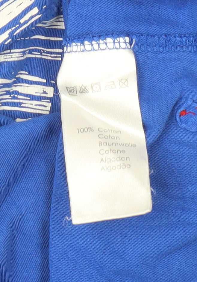 O'Neill Men's Blue Graphic Print T-Shirt, Large