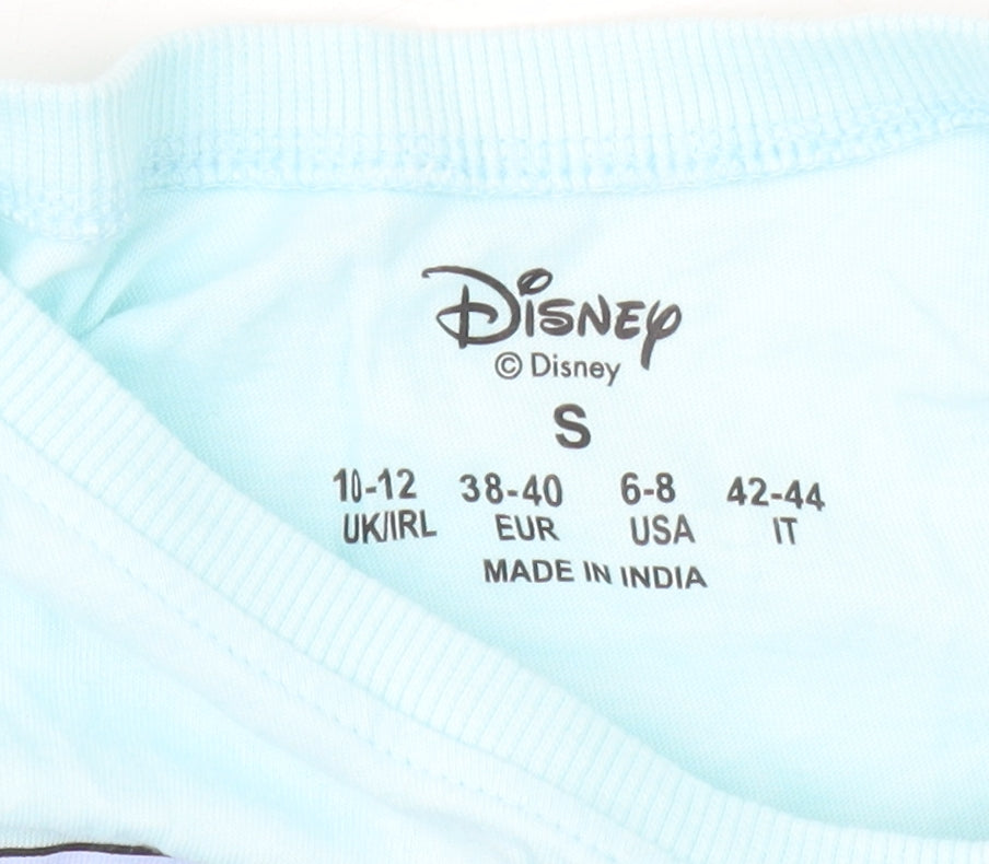 Disney Women's Blue Tank Top - Size S