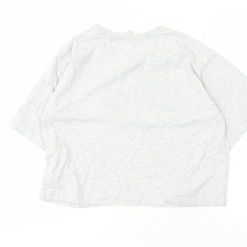 Champion Grey Unisex XS Short Sleeve T-Shirt