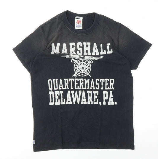 Franklin & Marshall Men's Black Large Sports T-Shirt