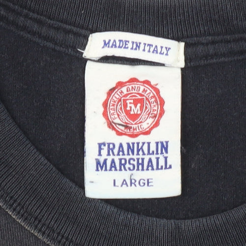 Franklin & Marshall Men's Black Large Sports T-Shirt