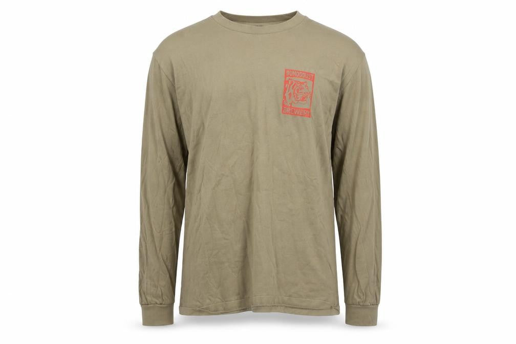 AS Colour Men’s Beige Graphic Long Sleeve T-Shirt M