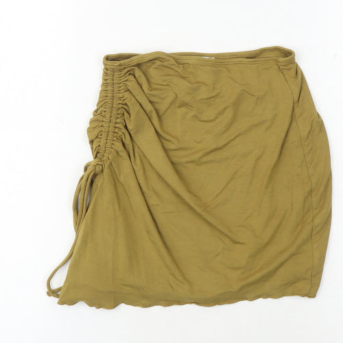 Mars The Label Women's Brown Short Pencil Skirt Size 6