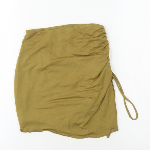 Mars The Label Women's Brown Short Pencil Skirt Size 6