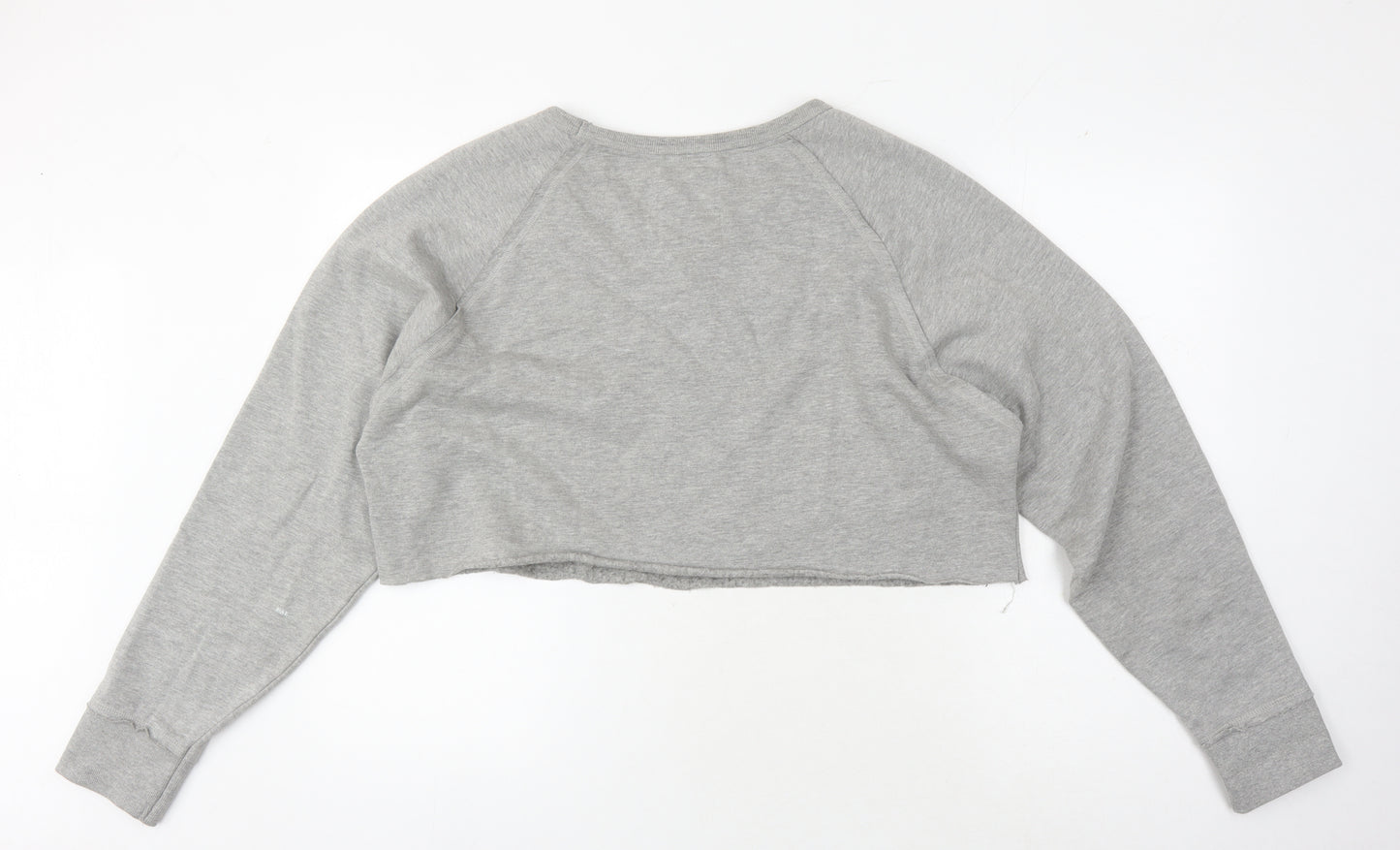Epona Women's Grey Crop Sweatshirt, S, University Style