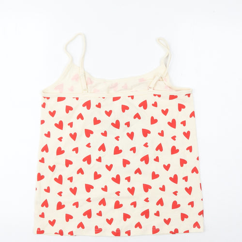 George Women's Ivory Mickey Tank - M