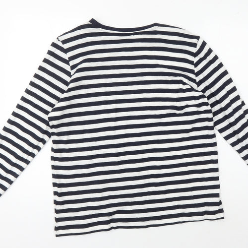 Marks and Spencer Women's Striped T-Shirt Size 12