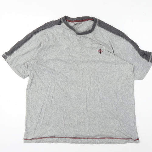 Maine New England Men's Grey Cotton T-Shirt M