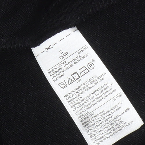 GAP Women's Black T-Shirt Dress, Size S