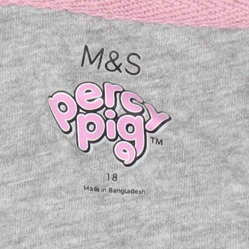 Marks and Spencer Women’s Grey Percy Pig T-Shirt