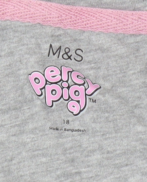 Marks and Spencer Women’s Grey Percy Pig T-Shirt