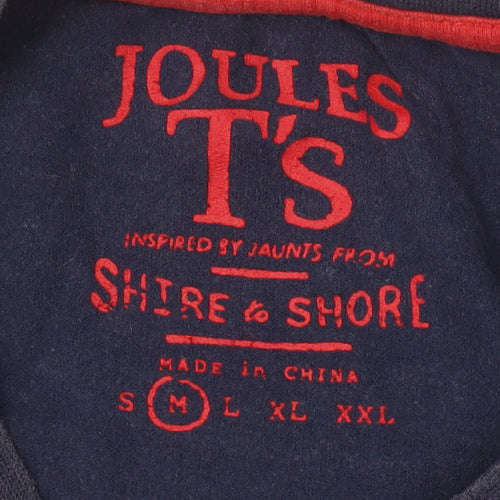 Joules Men's Medium Blue Crew Neck T-Shirt