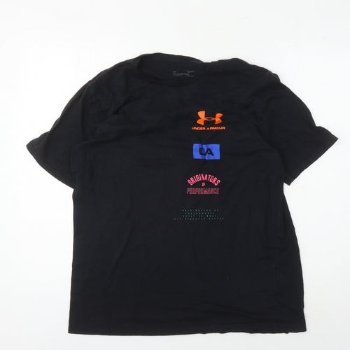 Under Armour Men's Black Graphic T-Shirt Size L