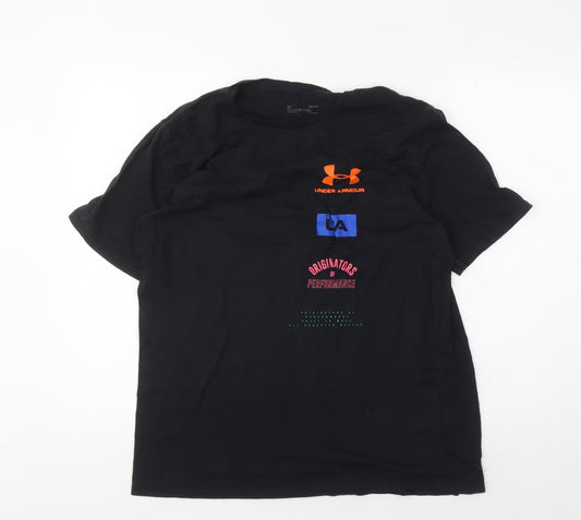 Under Armour Men's Black Graphic T-Shirt Size L