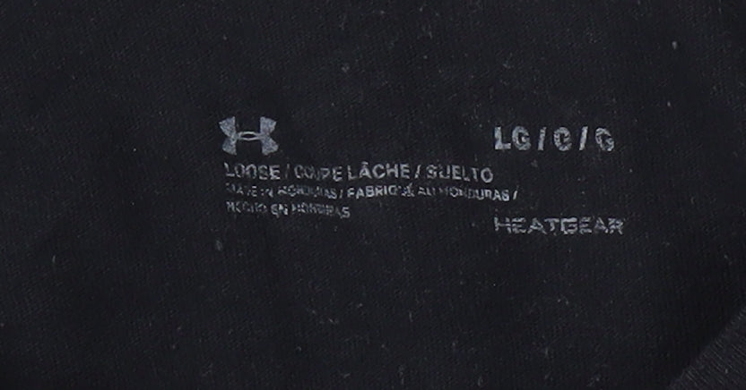 Under Armour Men's Black Graphic T-Shirt Size L