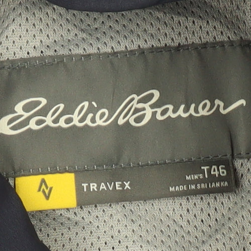 Eddie Bauer Men's Blue Jacket Size 46